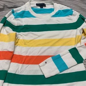Tommy Hilfiger Multi-Colored Striped Sweater